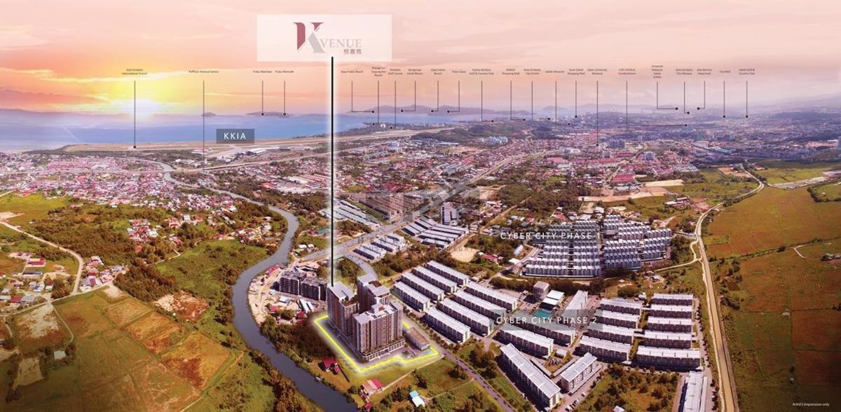 Apartment K-avenue Jannath269 Kkia Kk